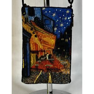 Bamboo Trading SHB966 Club Bag Van Gogh Cafe, 7.5-inch,Women's Bags & Handbags